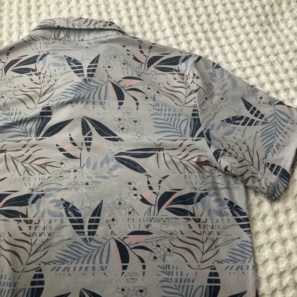 Travis‎ Mathew Floral Hawaiian Short Sleeve Polo Shirt Golf Casual Mens XL - Picture 7 of 7